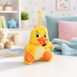 Плюшена играчка жълто пате