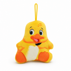 Плюшена играчка жълто пате