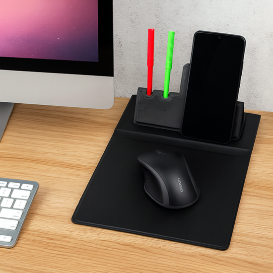 Подложка за мишка с безжично зарядно