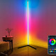 Ъглова RGB LED лампа за под 150 см