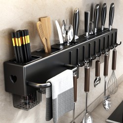 Поставка за ножове и кухненски прибори