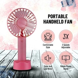 Ръчен мини вентилатор