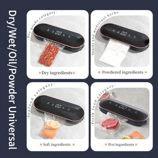 Професионална машина за вакуумиране на храна – 5 режима и LCD дисплей