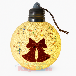 Прозрачни Коледни топки за елха