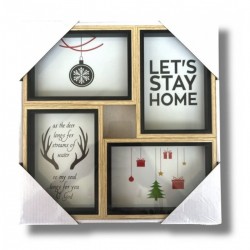 Рамка за 2 снимки с корона