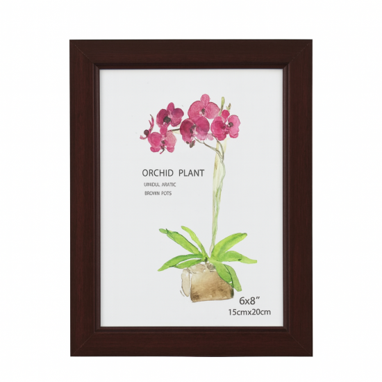 Рамка за снимки 15х20 см.- тъмно кафява