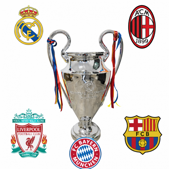 Реплика на Купата от Шампионска лига (75 см) – Пълен размер 1:1