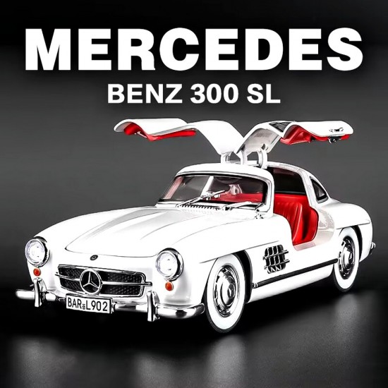 Метална кола Mercedes 300 SL - 1/24 мащаб