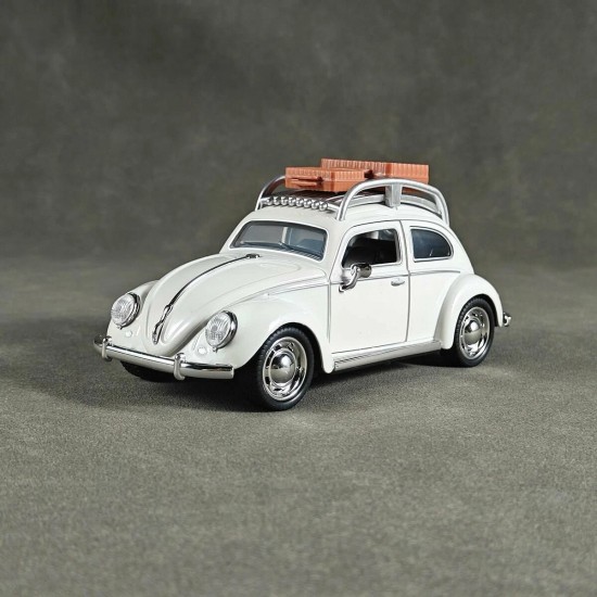Ретро метална количка - Volkswagen Beetle