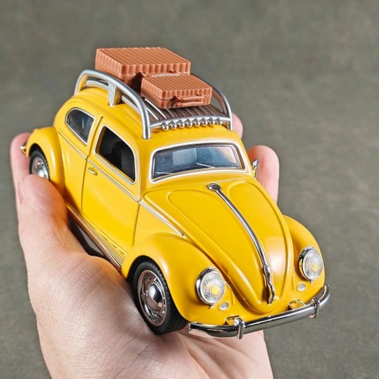 Ретро метална количка - Volkswagen Beetle