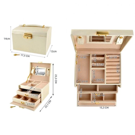 Сатенена Кутия за Бижута BEAUTYLUSHH