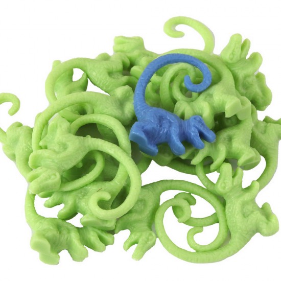 Настолна семейна игра с клечки  - Кула с динозаври