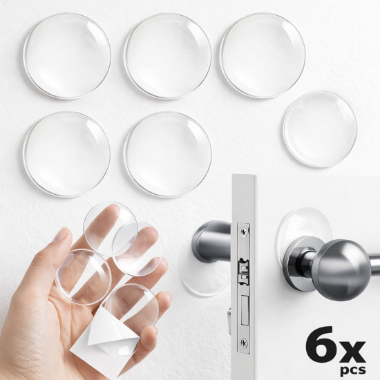 Силиконов протектор за стена - 6 броя