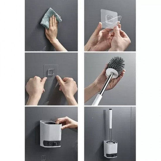 силиконова четка за тоалетна