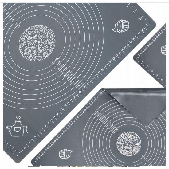 Силиконова подложка за месене на тесто