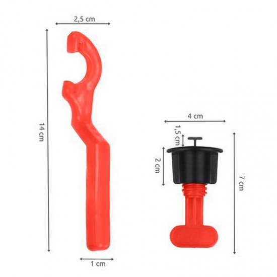 Система за нивелиране на плочки - 50 бр.