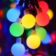 Соларен гирлянд - многоцветен 20/40 LED 