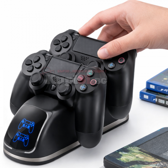 Зарядно за джойстик PS4