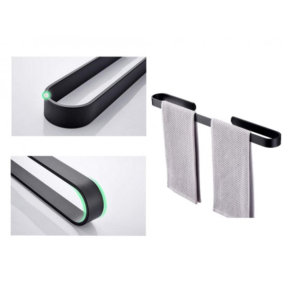 Стенна метална закачалка за кърпи