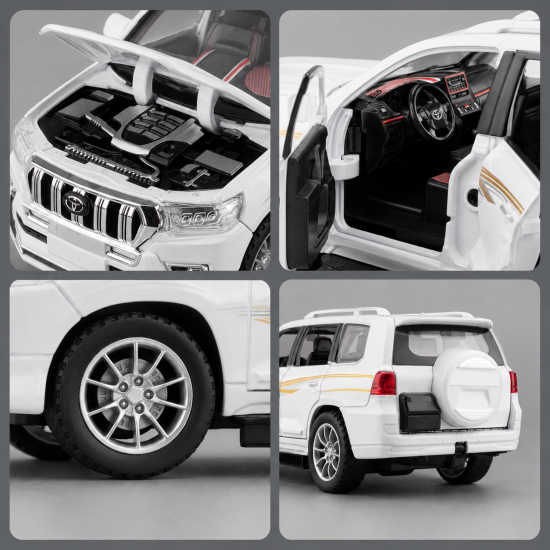 RC Toyota Land Cruiser Prado 1:24 с дистанционно 2.4 GHz