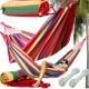 Туристически двоен хамак XXL – Раиран модел 200х150 см