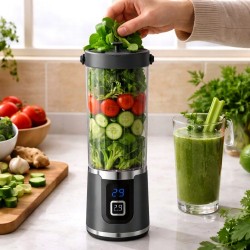 Преносим USB блендер за лед и замразени плодове - 500 мл