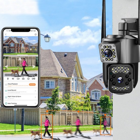 Външна камера за видеонаблюдение