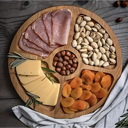 Въртяща дъска за мезета