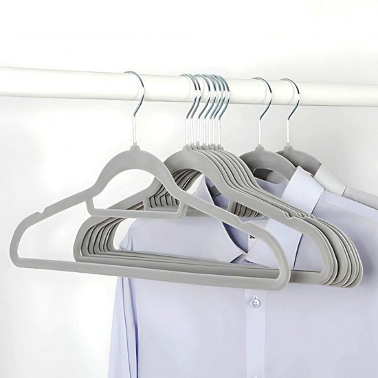 Велурени закачалки за дрехи - 20 броя