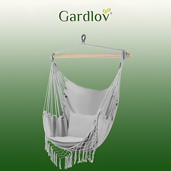 Висящ стол - хамак с 2 възглавници