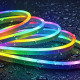 Гъвкава неонова RGB LED лента 10 м с Bluetooth и дистанционно