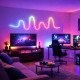 Гъвкава неонова RGB LED лента 10 м с Bluetooth и дистанционно