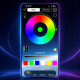 Адресируема RGB IC LED лента 10 м с Bluetooth и музикален режим