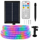 Соларна цветна LED лента 10 м IP65