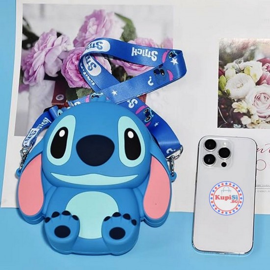 Детска чантичка през рамо Stitch Детска чантичка през рамо Stitch