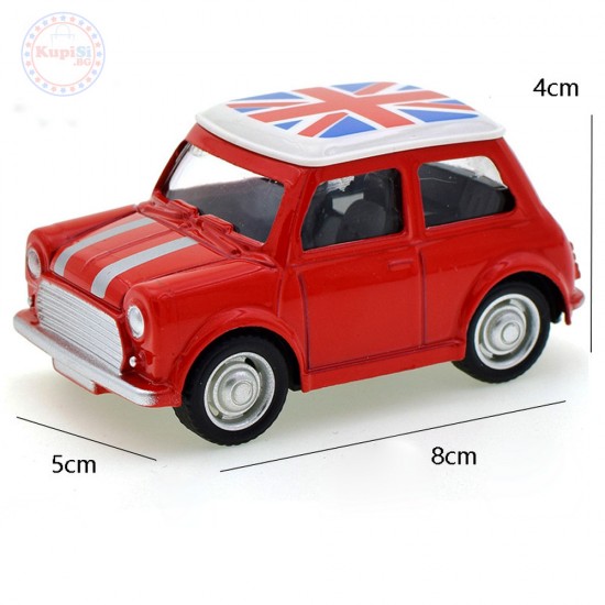 Метална играчка кола Mini Cooper Метална играчка кола Mini Cooper