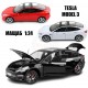 Метална кола Tesla Model 3 
