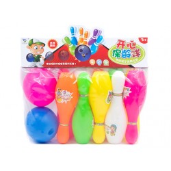 ДЕТСКИ БОУЛИНГ С КЕГЛИ И ТОПКИ