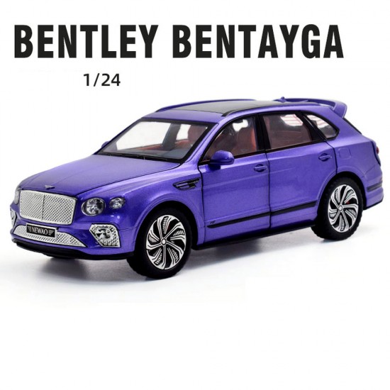 Метална кола Bentley Bentayga 1:24