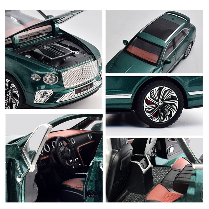 Метална кола Bentley Bentayga 1:24