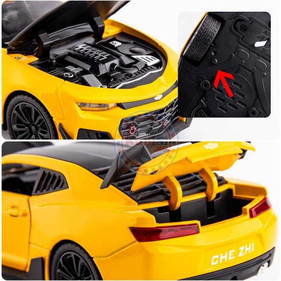 Метална кола Chevrolet Camaro, Пушеща, 1:24 мащаб