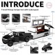 Метална кола Tesla Cyber Pickup Trailer Truck, Каравана, АВТ