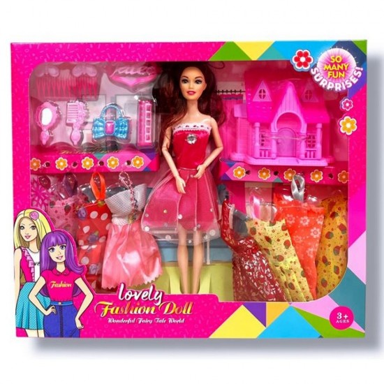 Кукла с рокли и аксесоари