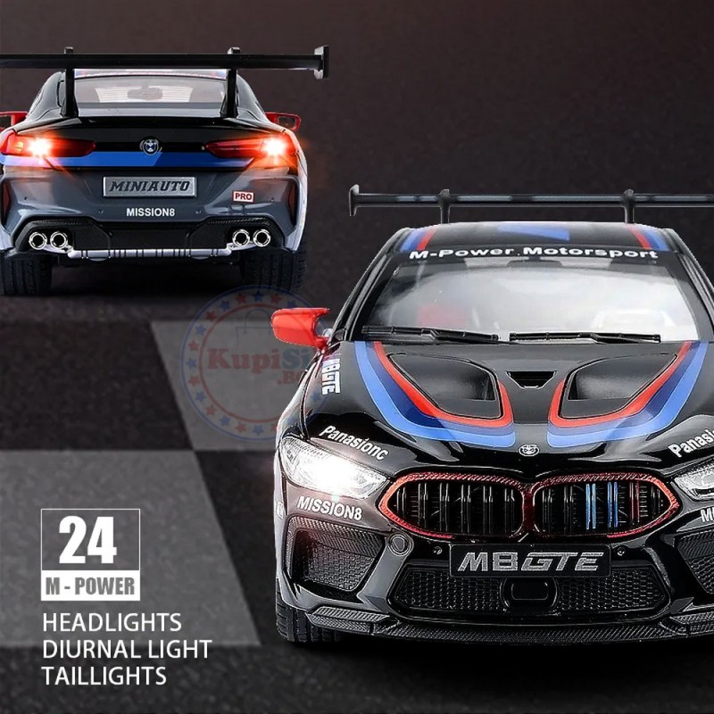 Метална кола BMW M8 GTE