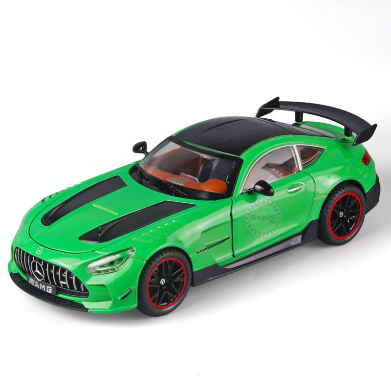 Метална кола Mercedes GT AMG (мащаб 1:18) 