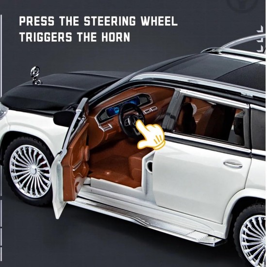 Метална кола Maybach GLS600, 1:24