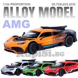 Метална кола Mercedes One, 1:24, 4 Цвята