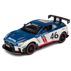 Метална кола Nissan GTR