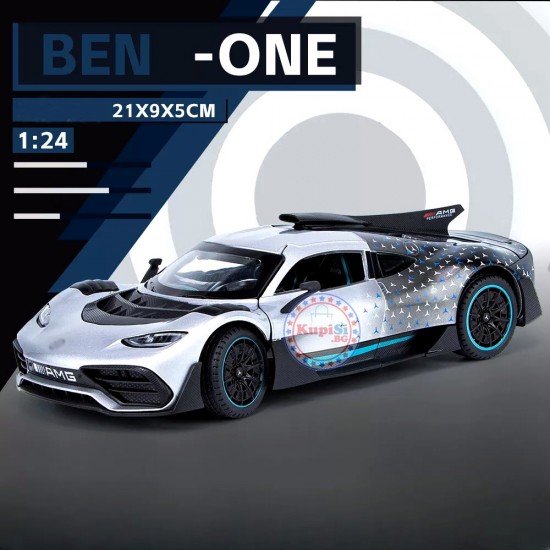 Метална кола Mercedes One, 1:24, 4 Цвята