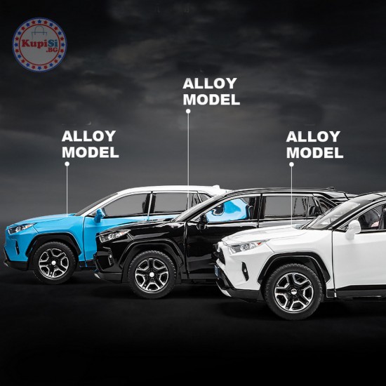 Метална кола Toyota RAV4, 1:24, 3 Цвята
